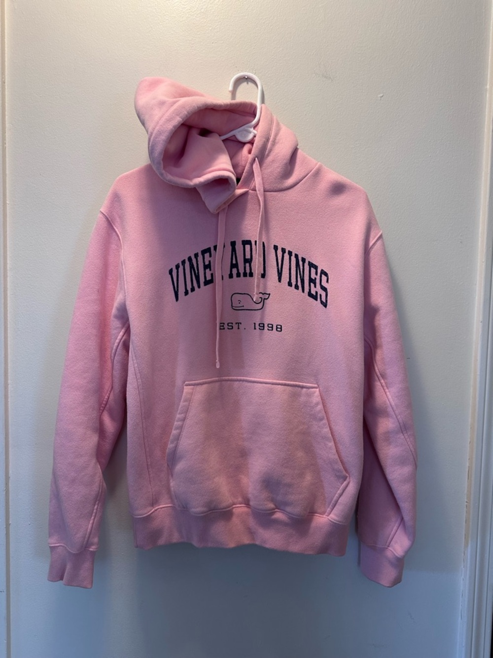 Vineyard Vines Peach/Pink Pullover Hoodie with Logo